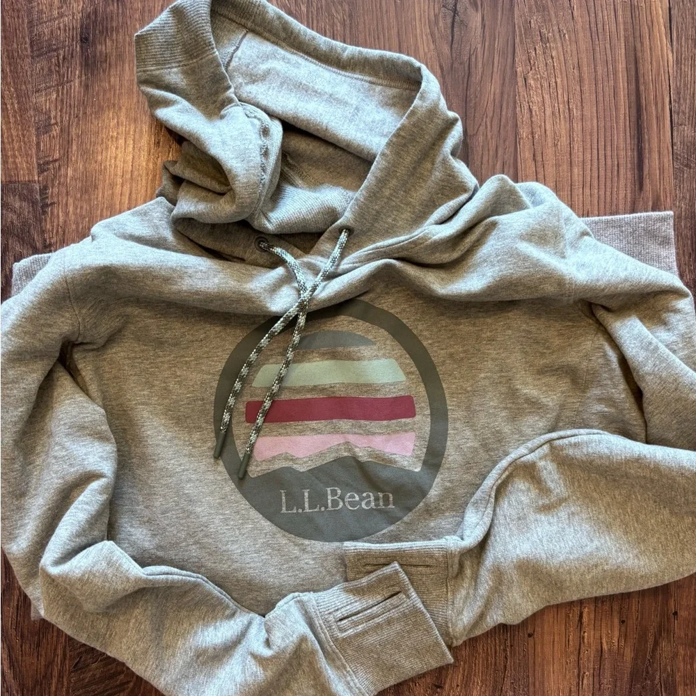 L.L. Bean Camp Hoodie with front pocket NWT - Picture 6 of 10